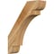 Ekena Millwork 6"W x 22"D x 28"H Olympic Rough Sawn Knee Brace, Western Red Cedar BRC06X22X28OLY00RWR - alternate 1